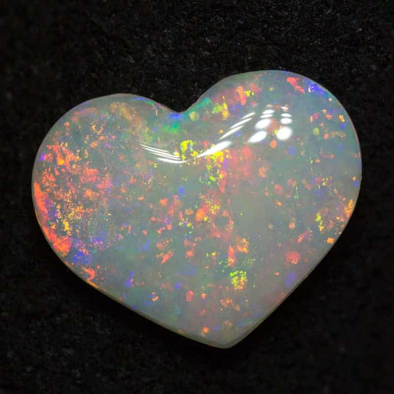 1.03 ct crystal opal heart 10x8.1x2mm