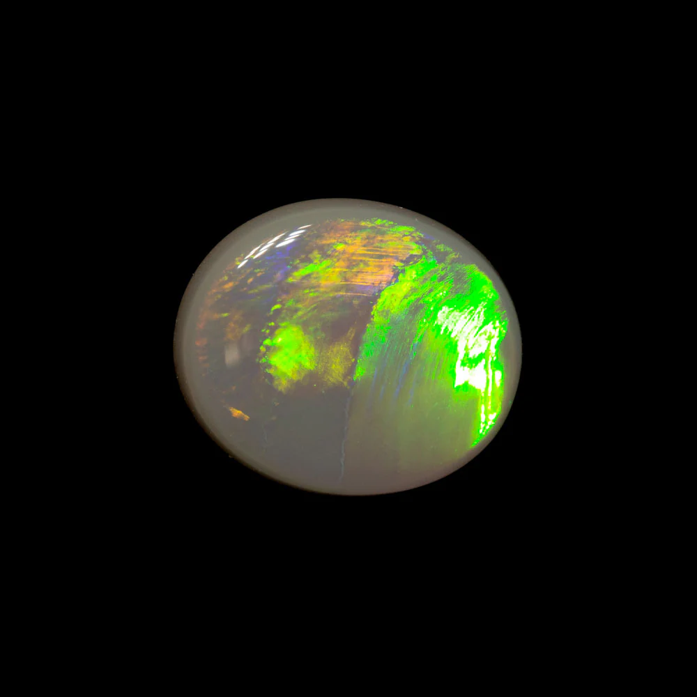 1.03 ct dark opal 9.2x7.8x2.1mm - Image 2