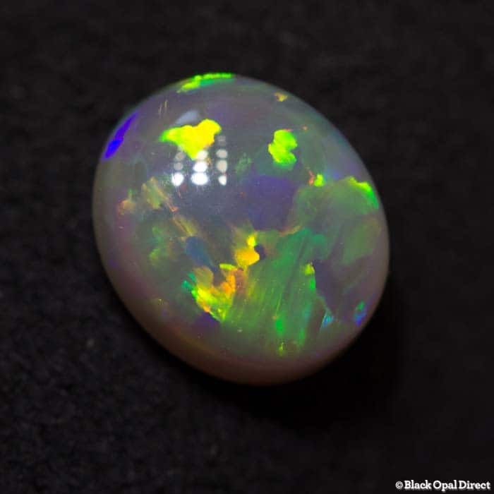 1.03 ct semi black opal 7x6x3mm