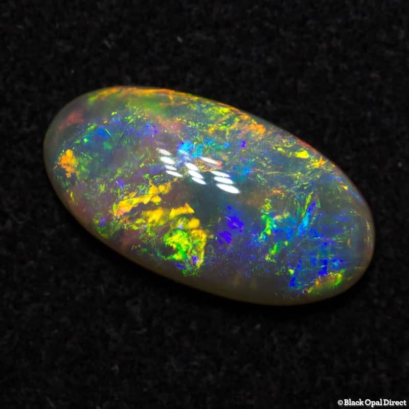1.04 ct white opal 10x5.5x3mm