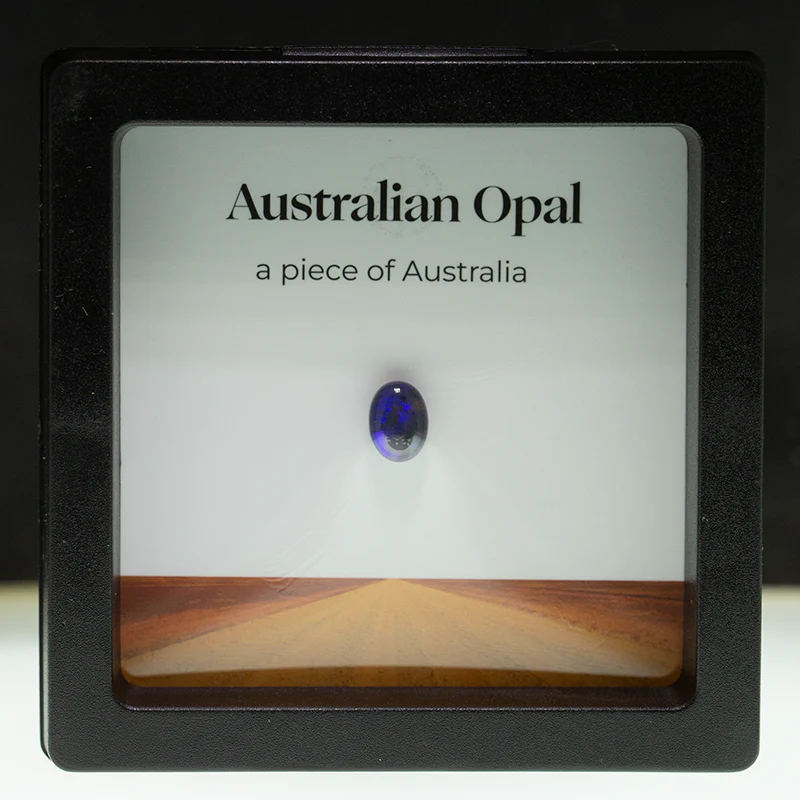 1.05 ct black opal treasure box