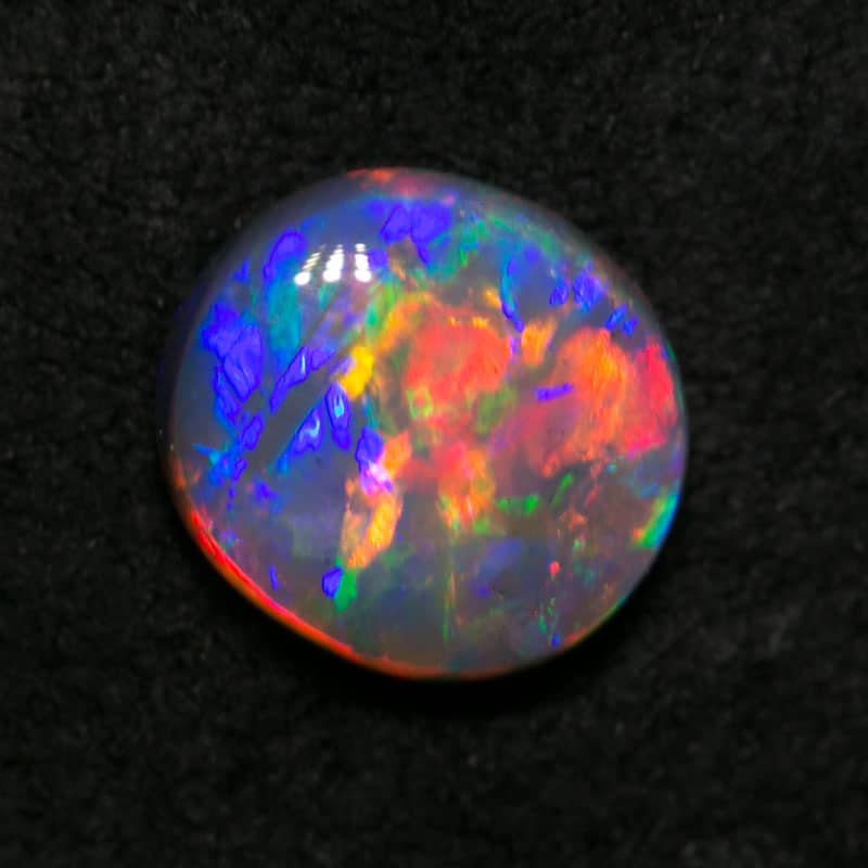 1.06 ct gem crystal opal 7x6.8x3mm