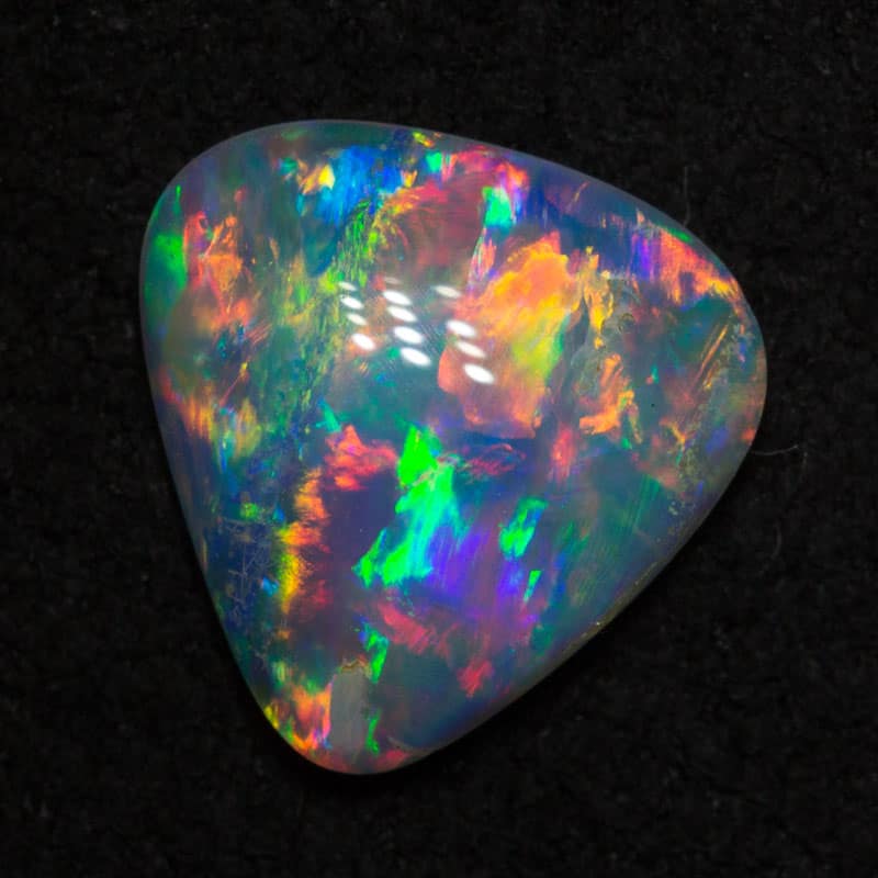 1.06 ct gem crystal opal 8.2x8.5x2.4mm