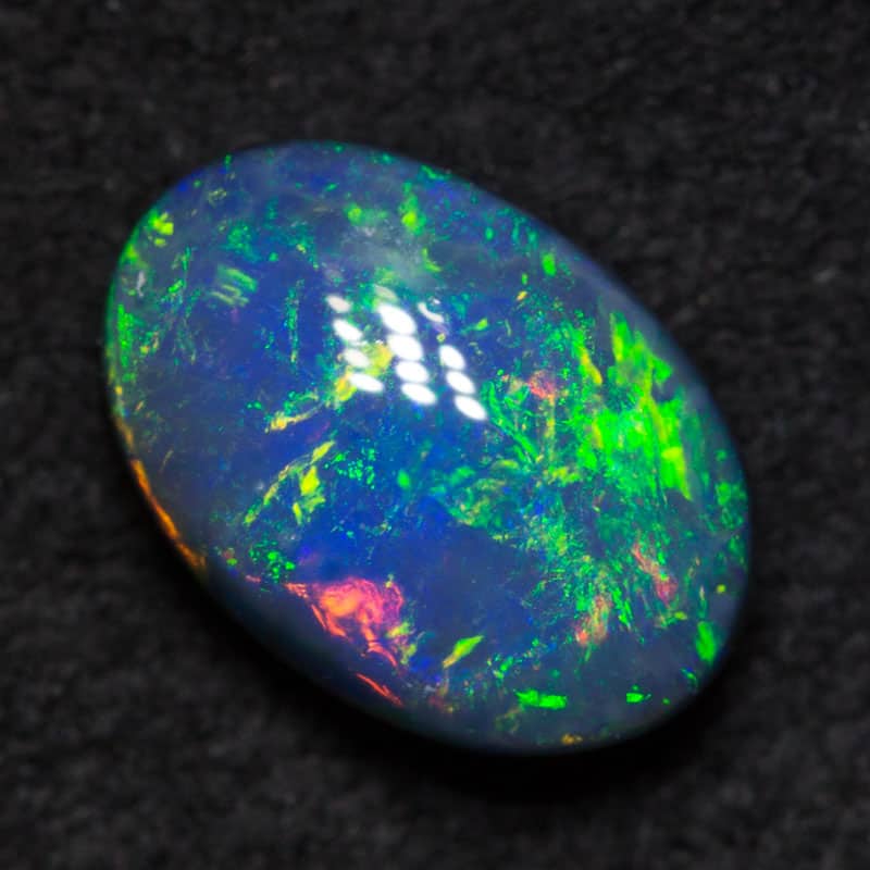 1.07 ct black opal 8.2x6x3mm