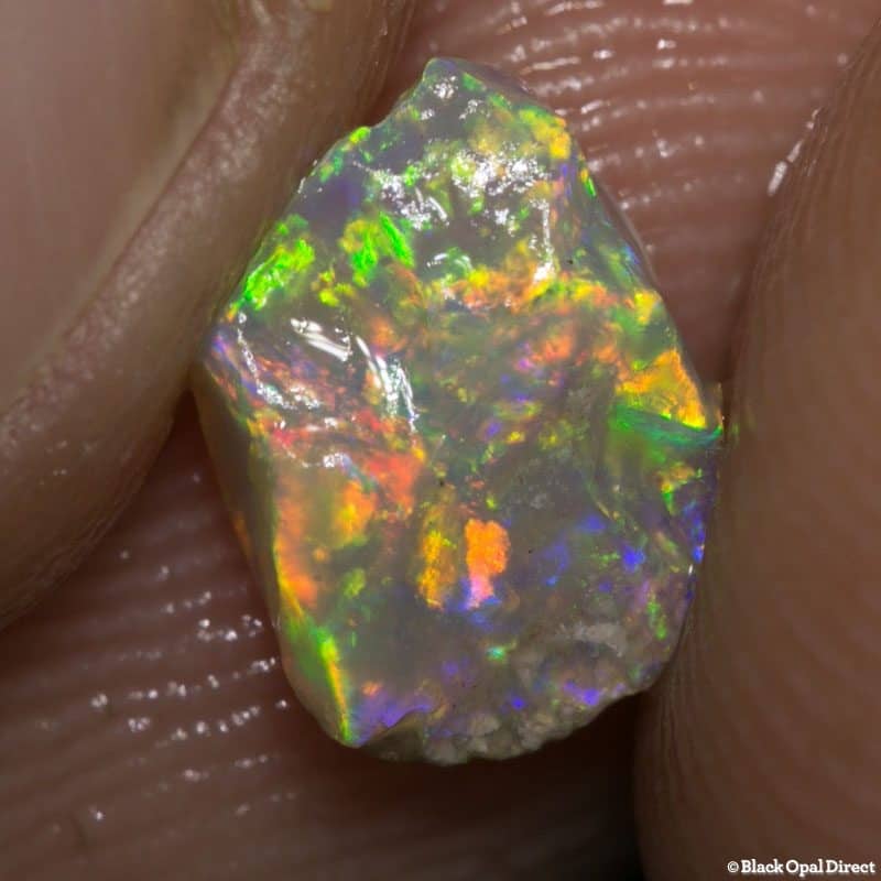 1.07 ct rough opal piece 9mm across