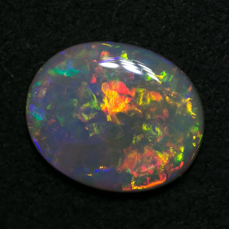 1.08 ct dark opal 9.5x8x2mm