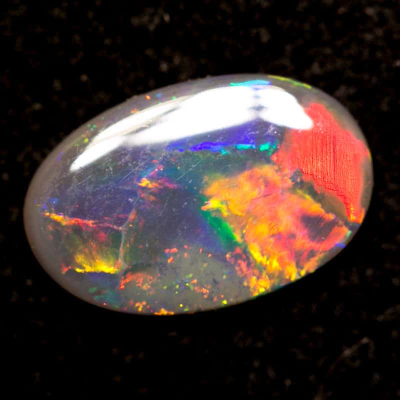 1.09 ct black opal 11x7x2mm