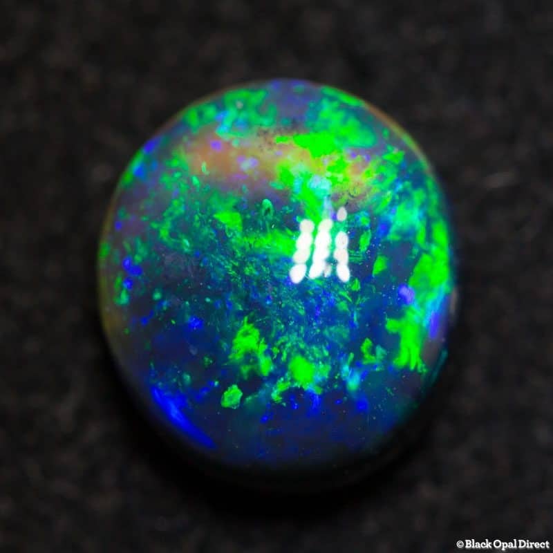1.10 ct black opal 6x5x4mm