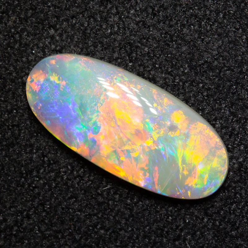 1.11 ct white opal 12.5x5.5x2mm