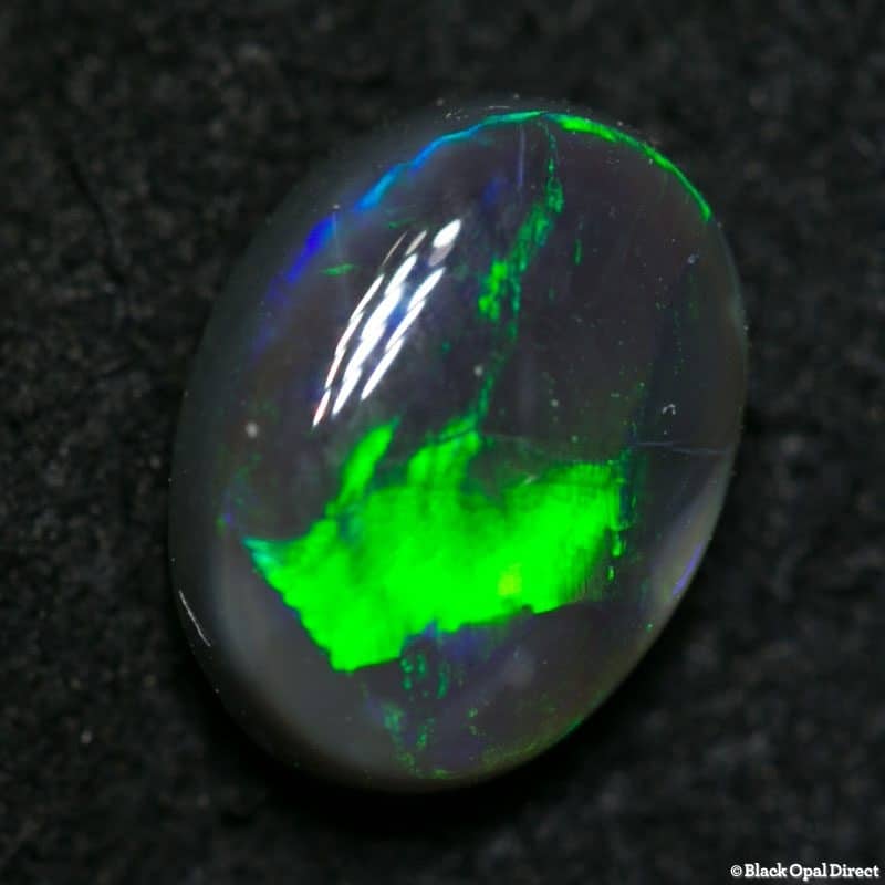 1.13 ct black opal 8x5.5x3.5mm