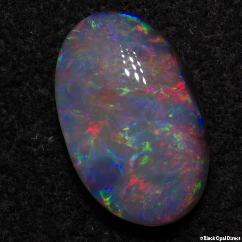 1.14 ct semi black opal 9x6x3mm