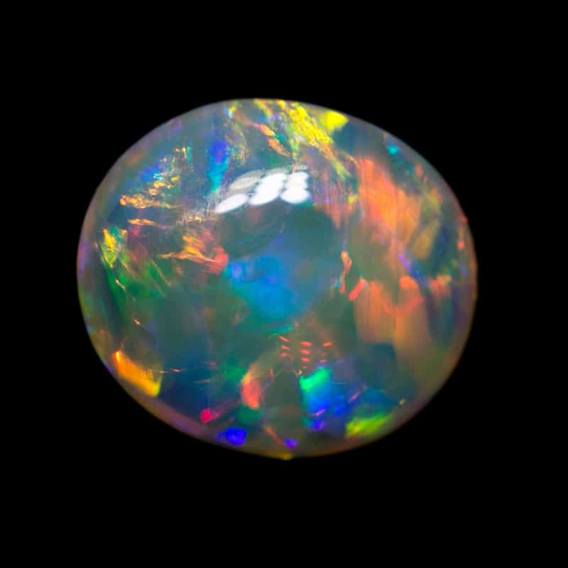 1.14ct gem crystal opal 8x7x3mm