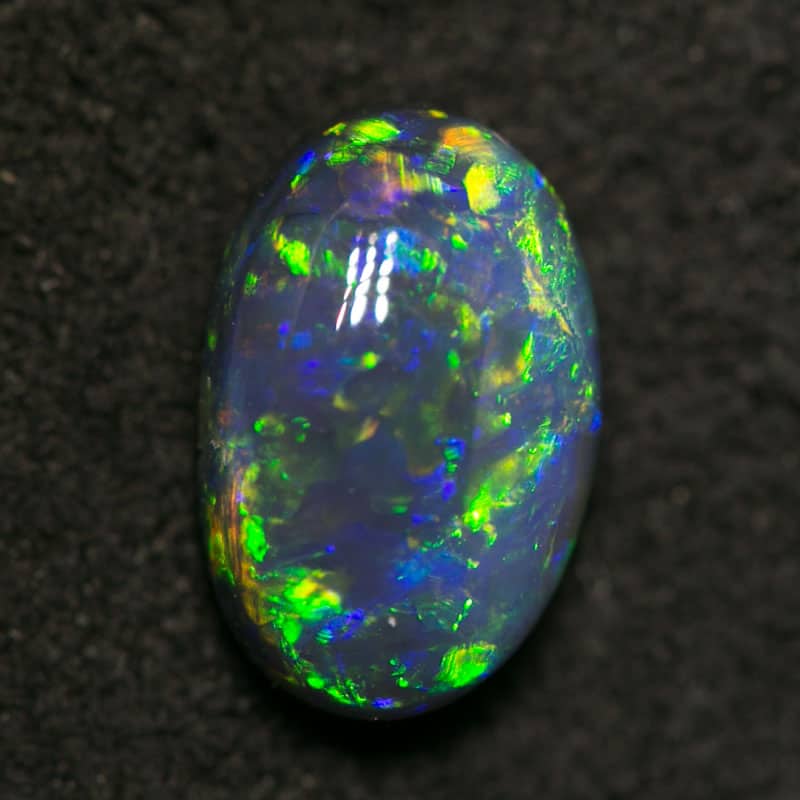 1.15 ct black opal 8.5x5x4mm