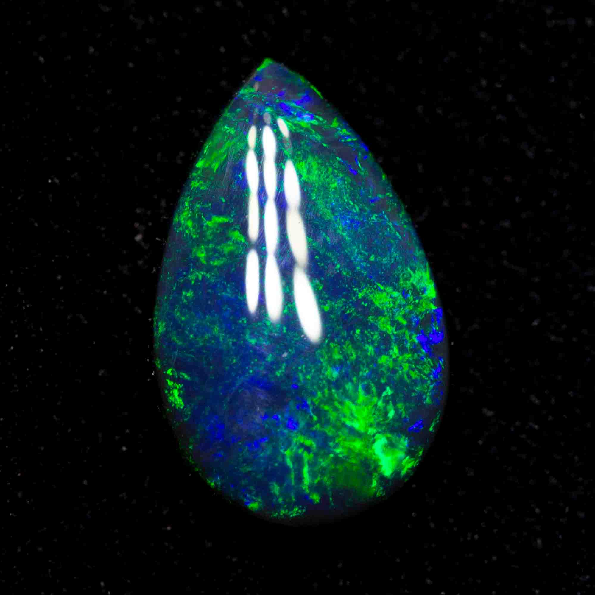 1.16 ct black opal 10.3x6.7x2.6mm