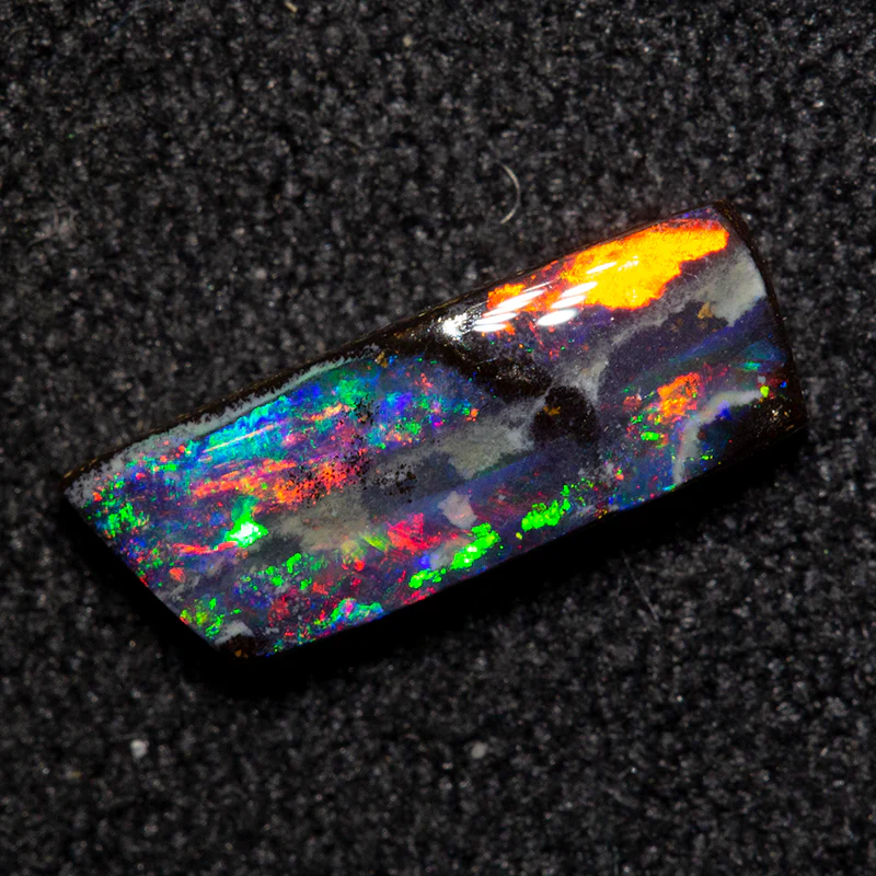 1.16 ct boulder opal 10.3x3.7x2.6mm