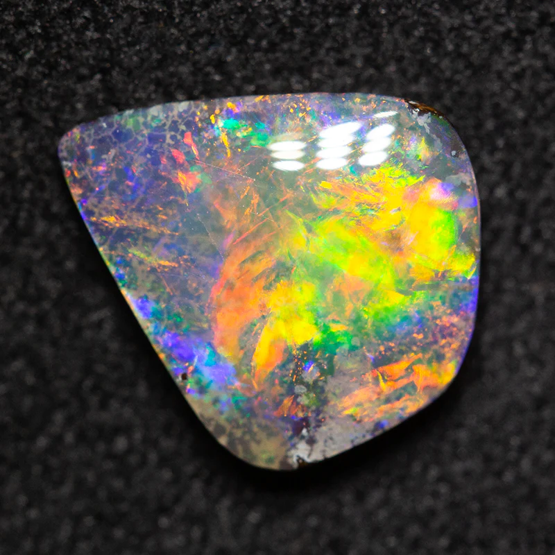 1.16 ct boulder opal 8.7x8.1x2.9mm