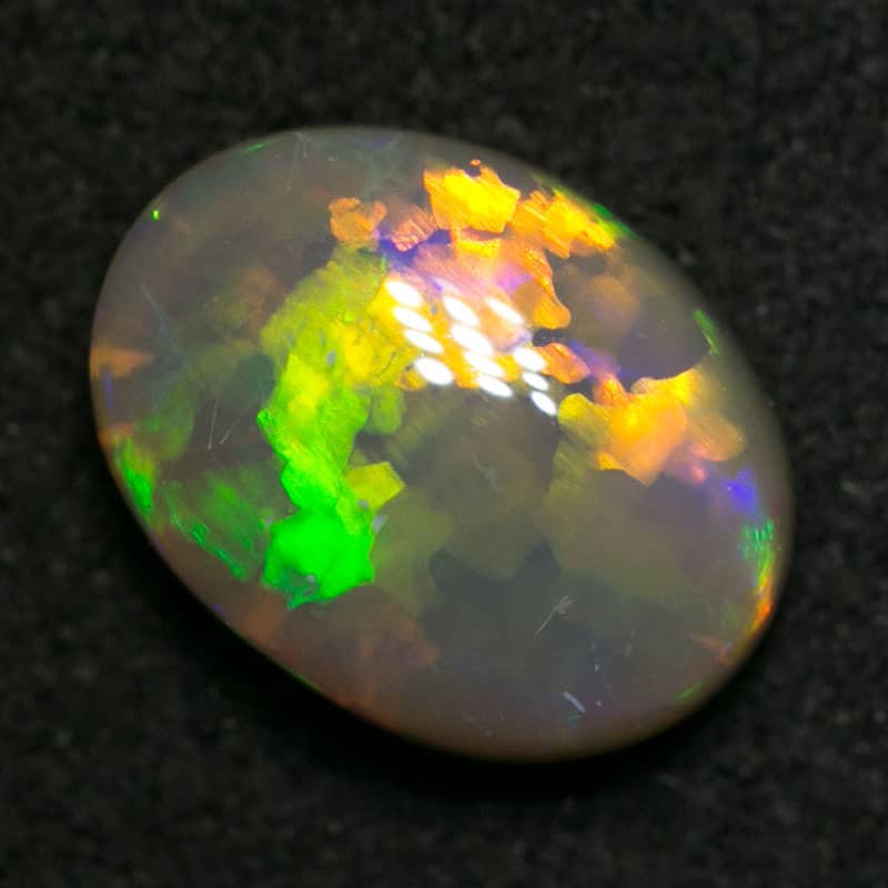 1.16 ct dark crystal opal 8x6x3mm