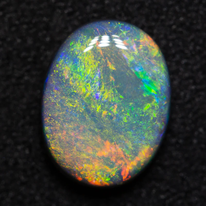 1.16 ct dark opal 8.5x6.6x3mm