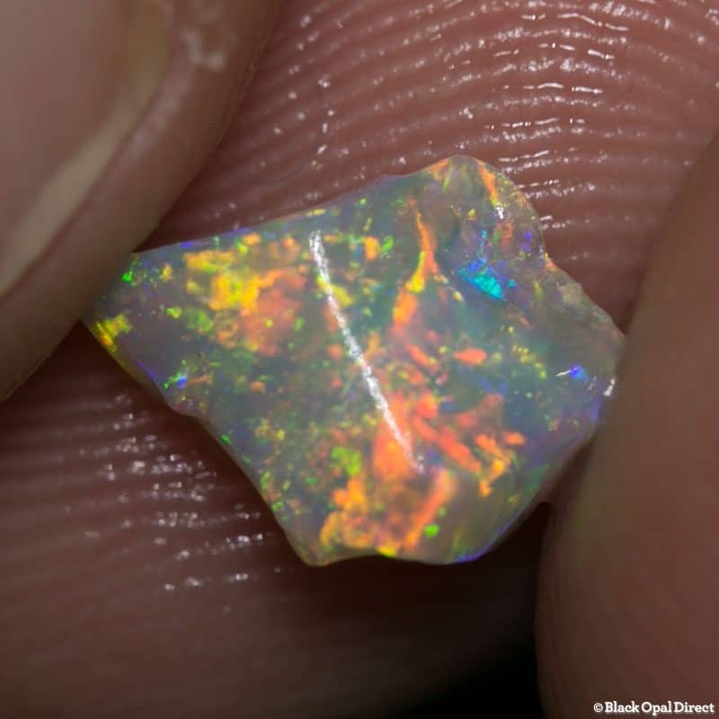 1.18 ct rough opal piece 10mm across