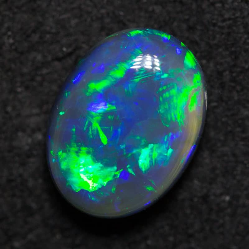 1.20 ct Black Opal 8.1x6.1x3.6mm
