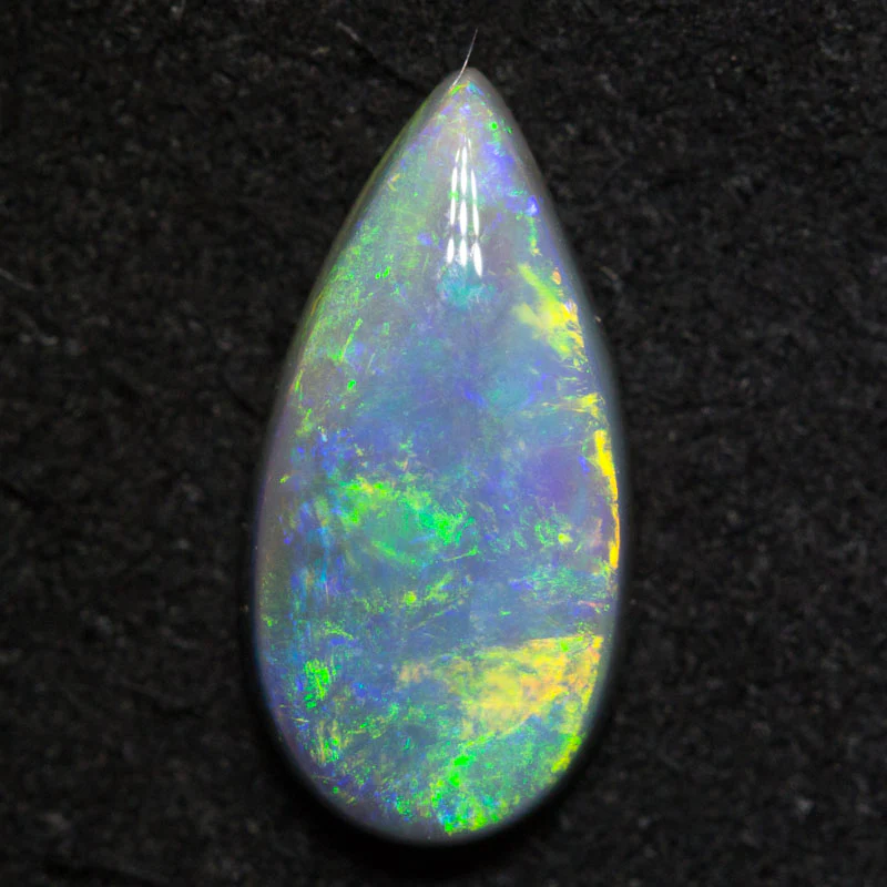 1.23 ct black opal 11.3x5.7x3.1mm