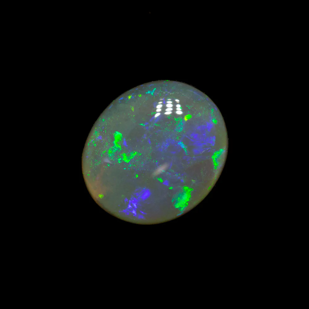 1.23 ct dark opal 8.17x3.4mm