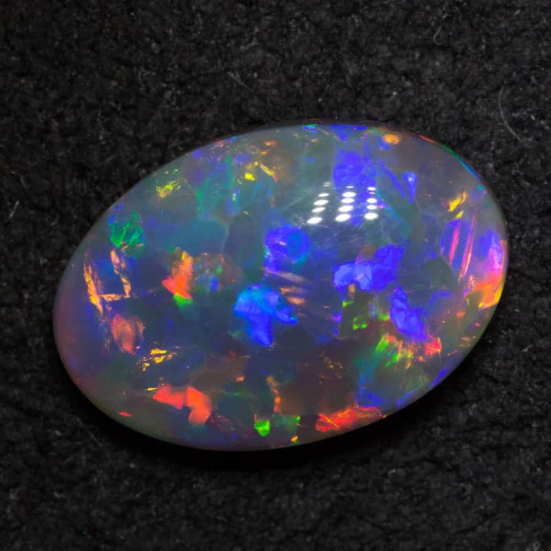 1.24 ct black opal 9.4x6.4x3.2mm