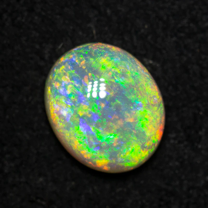 1.24 ct crystal opal 8x6.6x3.8mm