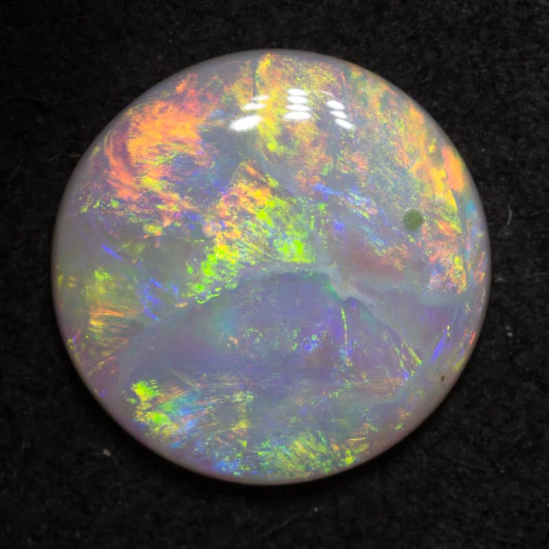 1.24ct crystal opal 9.5x9.3x2.1mm