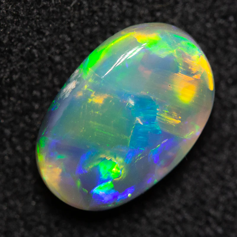 1.25 ct dark opal gem 9x6.5x3mm