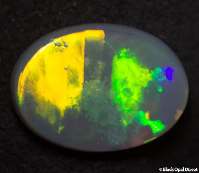 1.29 ct semi black opal 10x7x2.5mm