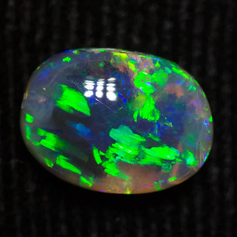 1.30 ct black opal 9x7x3mm