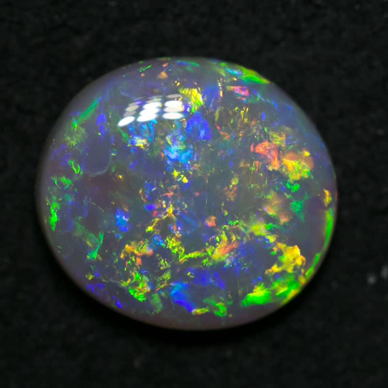1.32 ct dark opal 9x8x3mm