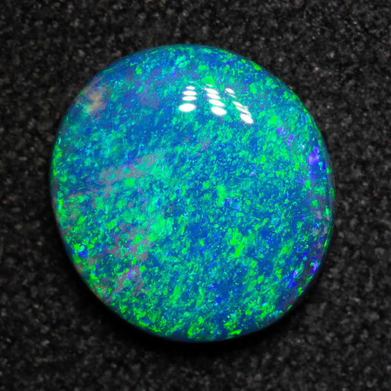 1.33 ct black opal 8.5x7.7x3mm