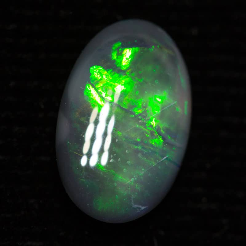 1.34 ct black opal 10x6.5x3mm