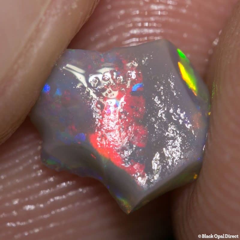 1.38 ct rough opal piece 9mm across