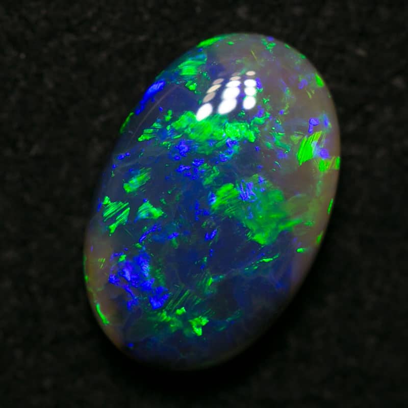 1.40 ct black opal 10x6.5x3mm