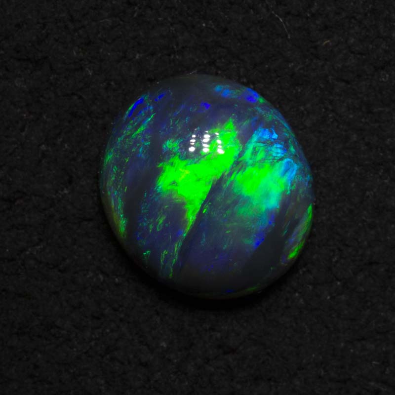 1.42 ct black opal 8.1x7.2x3.9mm