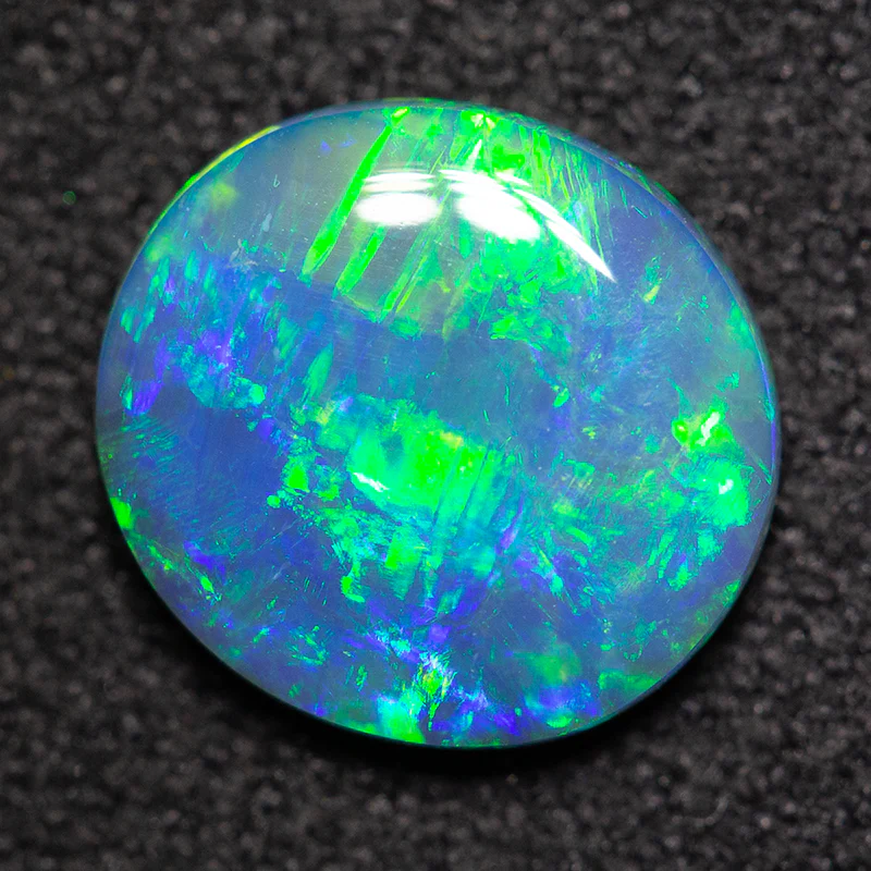 1.42 ct black opal 9.5x9x2mm