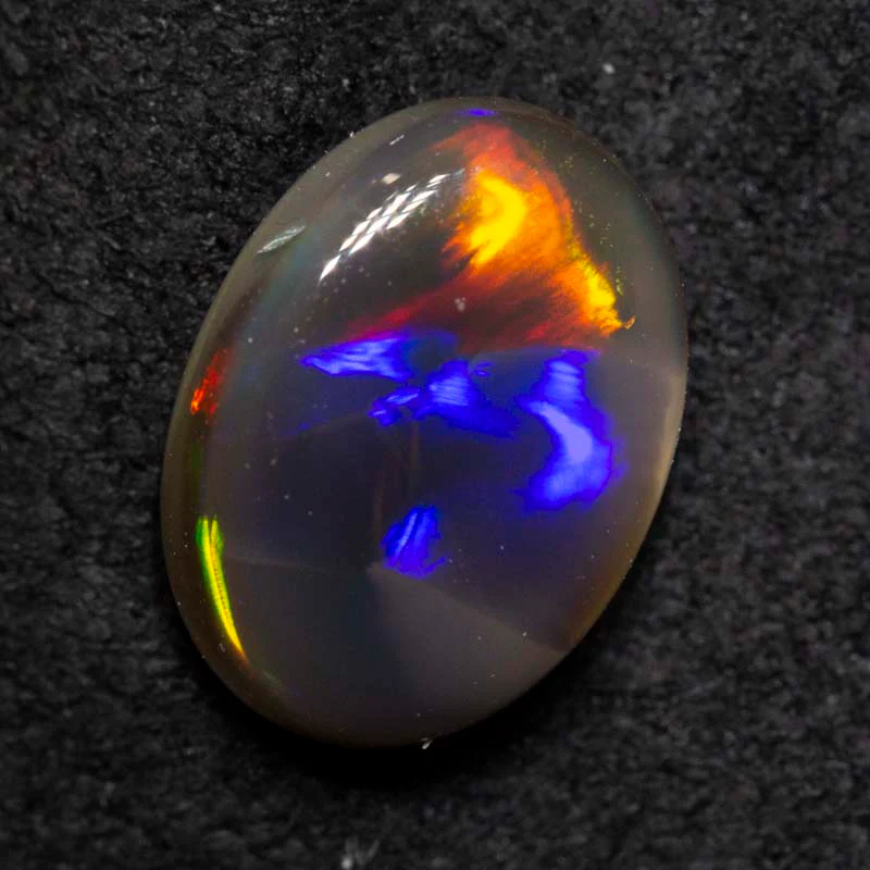 1.42 ct black opal 9x6.6x3.3mm