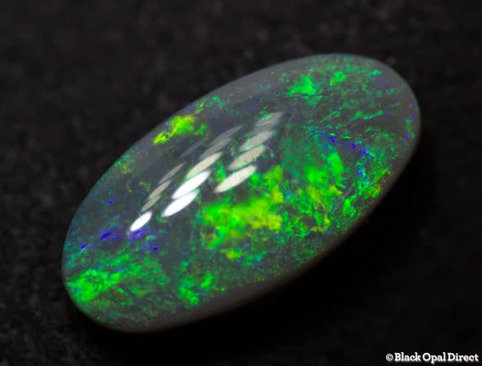 1.44 ct black opal 12x6x3mm