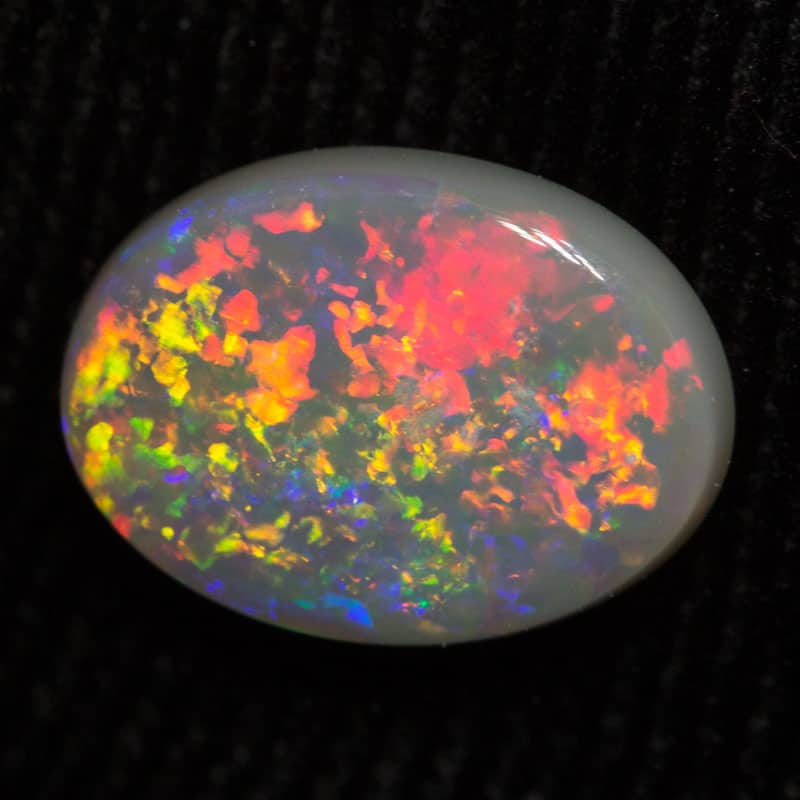 1.44 ct dark opal 10.2x7.7x3mm