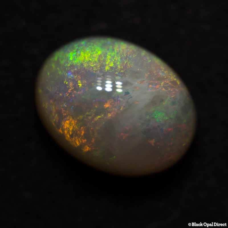 1.44 ct white opal 8x6x5mm
