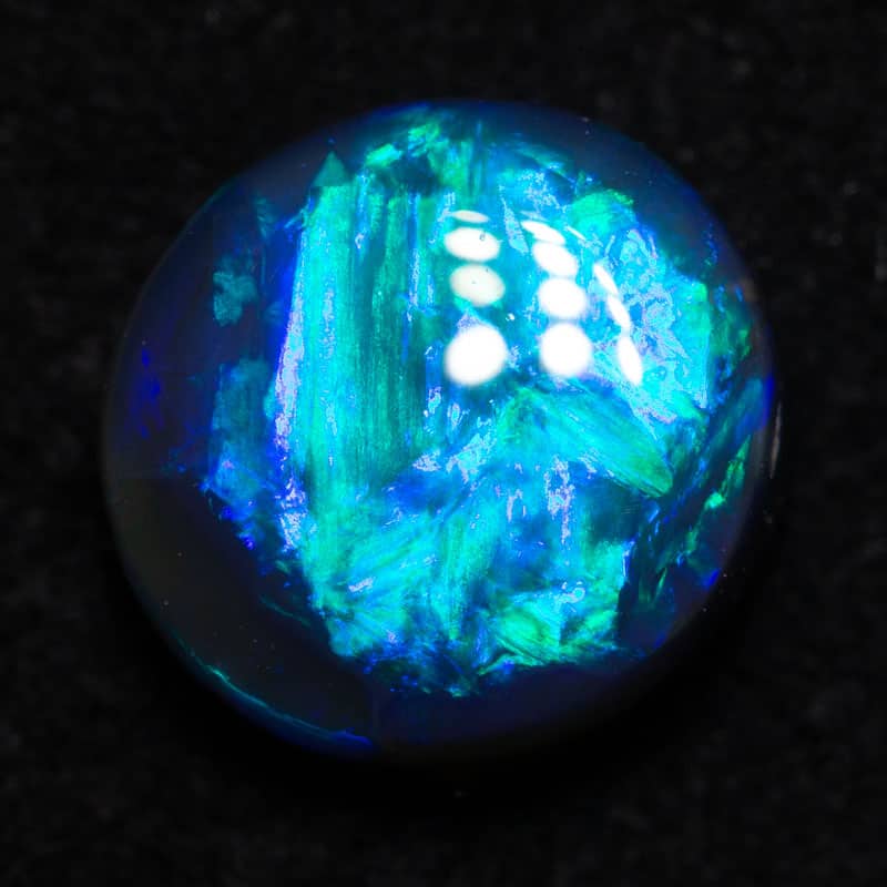 1.47ct black opal 7.8x7x3.8mm