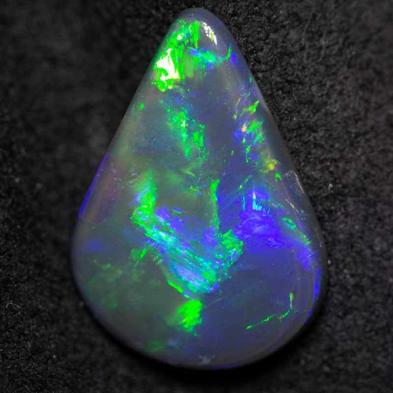 1.49 ct black opal 12.4x8.8x2.3mm