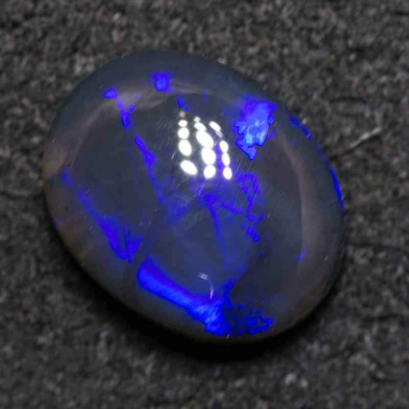 1.49 ct black opal 8.5x7x4mm