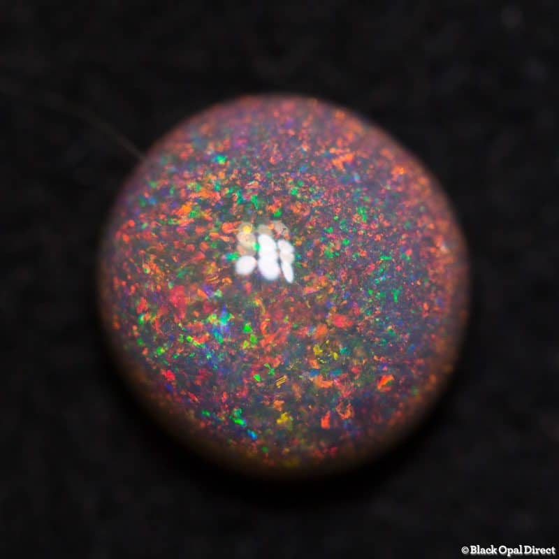1.49 ct semi black opal 7.5x7x4mm
