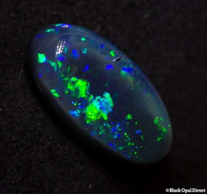 1.50 ct black opal 10.5x5.5x3.5mm