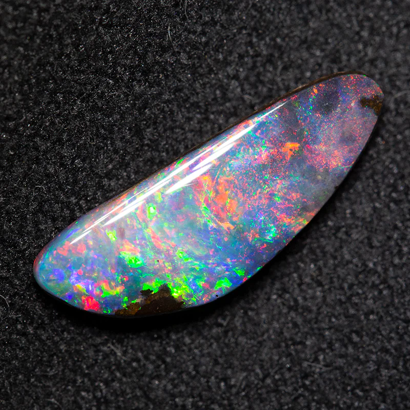 1.50 ct boulder opal 14.2x5.1x2.5mm