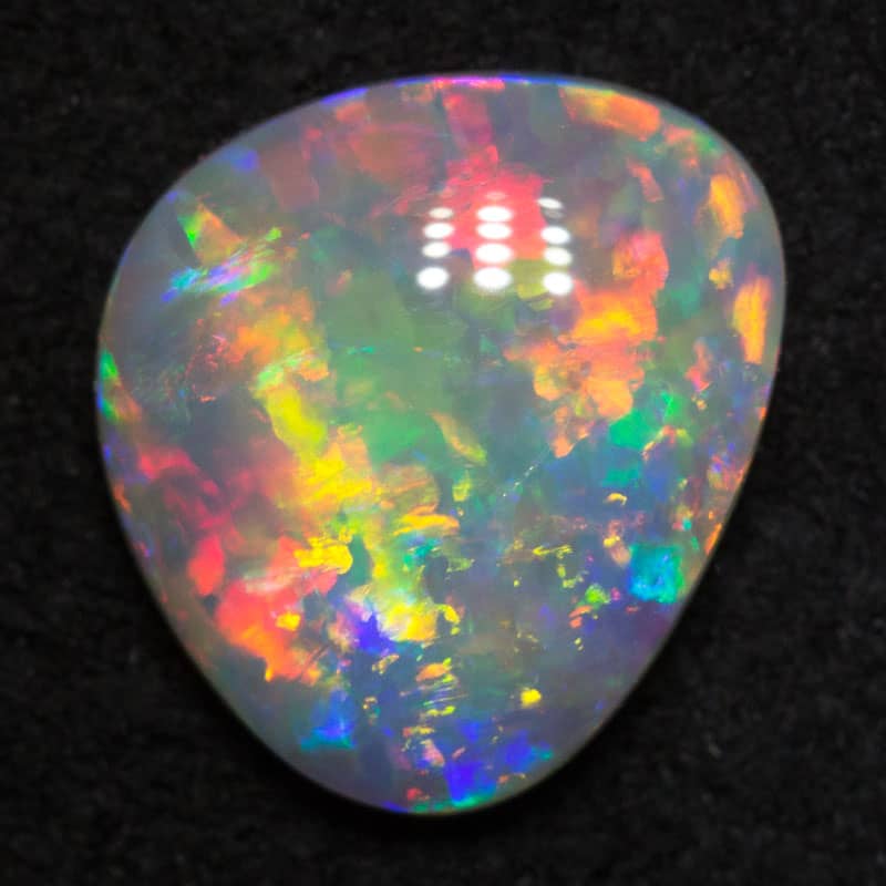 1.50 ct crystal opal 9.8x8.7x2.9mm